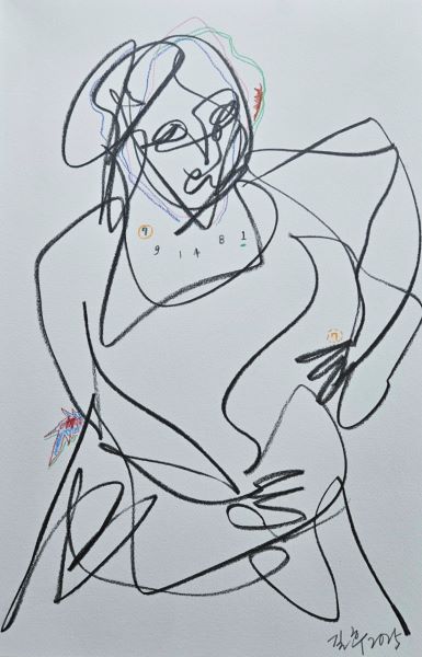 [2025] Untitled, Graphite on paper, Size Unknown